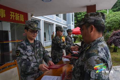 松桃人武部：集中應(yīng)急訓(xùn)練 展示民兵風(fēng)采