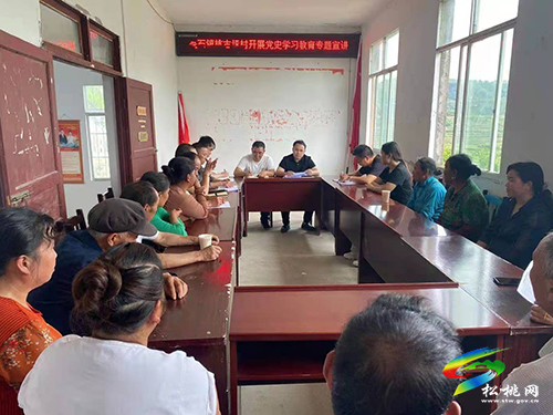【奮斗百年路　啟航新征程】盤石鎮(zhèn)：基層宣講“接地氣”黨史學習“有人氣”