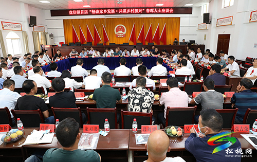 盤信鎮(zhèn)召開首屆“暢談家鄉(xiāng)發(fā)展，共謀鄉(xiāng)村振興”春暉人士座談會(huì)