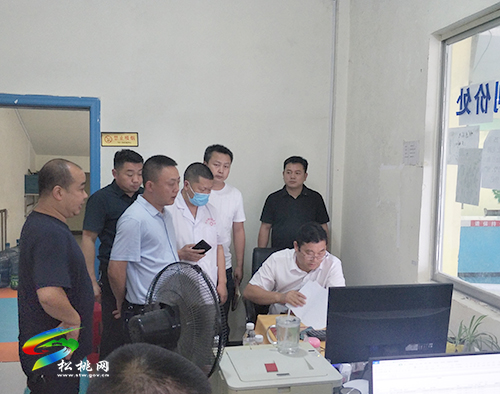 吳廷友到九江街道督導檢查新型冠狀病毒疫苗接種工作