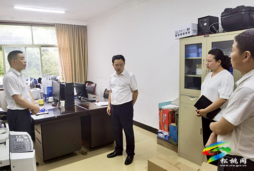 楊昌海到縣委宣傳部調(diào)研指導(dǎo)黨史學(xué)習教育工作和宣傳思想文化工作