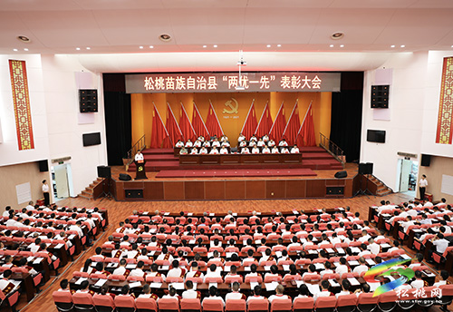 ​松桃苗族自治縣“兩優(yōu)一先”表彰大會召開