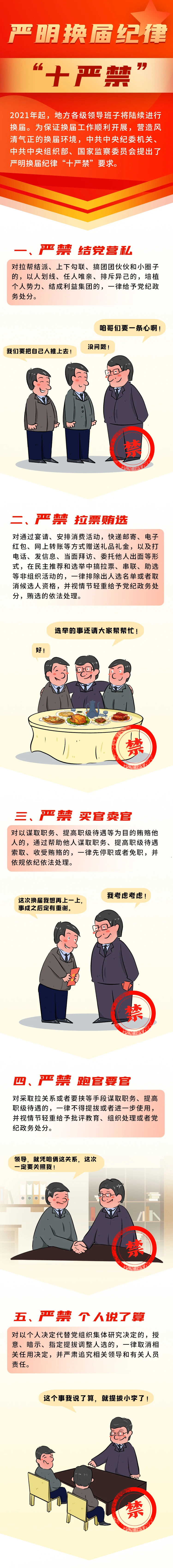 漫畫(huà)案例讓你“秒懂”換屆紀(jì)律
