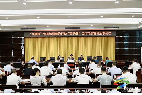 “大棚房”專項清理整治行動“回頭看”工作市級督導(dǎo)反饋會議召開