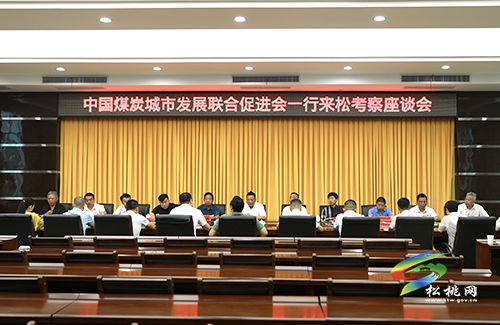中國煤炭城市發(fā)展聯(lián)合促進(jìn)會來松桃考察座談會召開