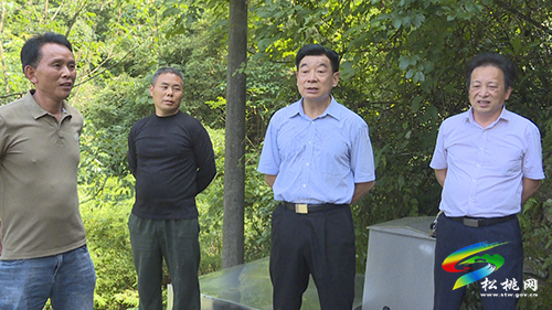 陳代文來松桃開展《民法典》貫徹實施情況和銅仁市農村飲用水管理情況專項調研