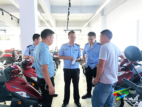 普覺鎮(zhèn)開展電動摩托車專項整治行動