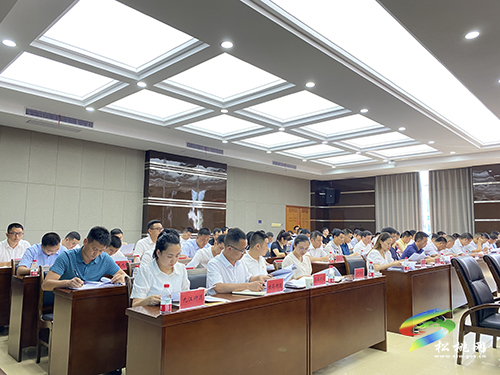 中共松桃苗族自治縣委巡視整改工作調(diào)度會(huì)召開