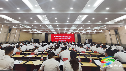 松桃紀委監(jiān)委召開上半年工作會議