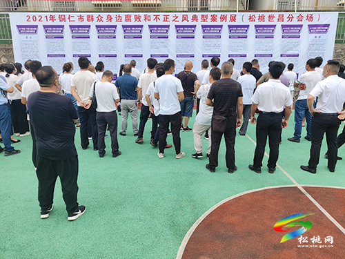 世昌街道開展2021年第一輪群眾身邊腐敗和不正之風(fēng)典型案例展
