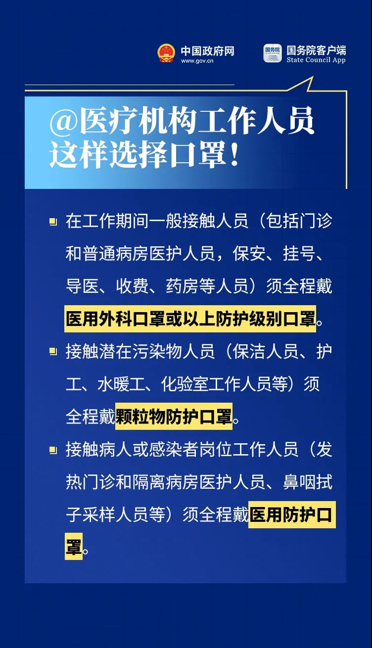 必看！戴口罩有新要求