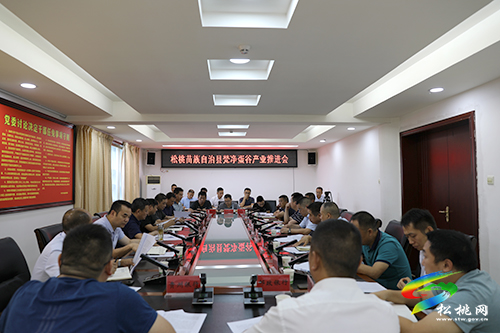 松桃苗族自治縣梵凈蛋谷產(chǎn)業(yè)推進(jìn)會召開