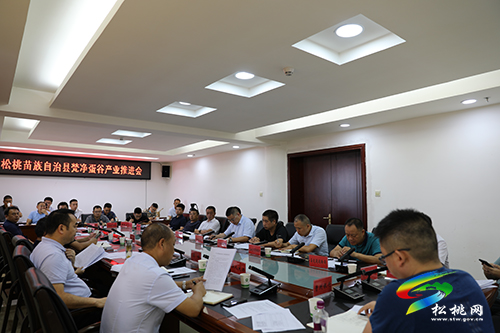 松桃苗族自治縣梵凈蛋谷產(chǎn)業(yè)推進(jìn)會召開