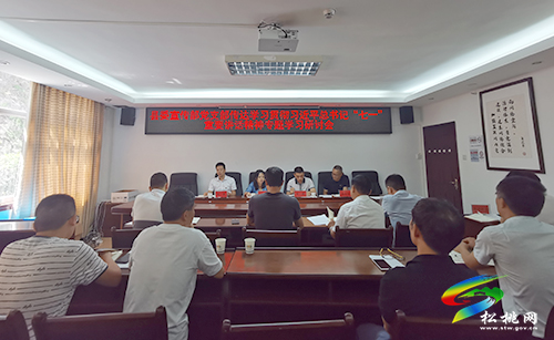縣委宣傳部開展學(xué)習(xí)貫徹習(xí)近平總書記“七一”重要講話精神專題學(xué)習(xí)研討會(huì)