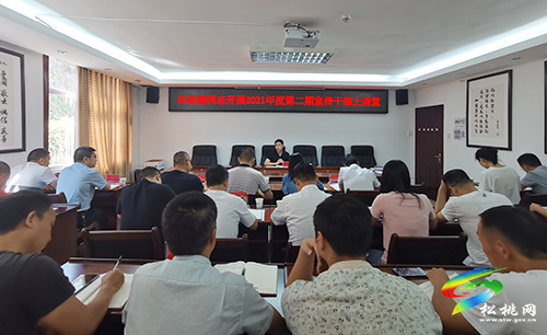 縣委宣傳部2021年度第二期宣傳干部上講堂開講