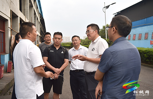 李自良來松桃調(diào)研錳企業(yè)發(fā)展及錳污染治理