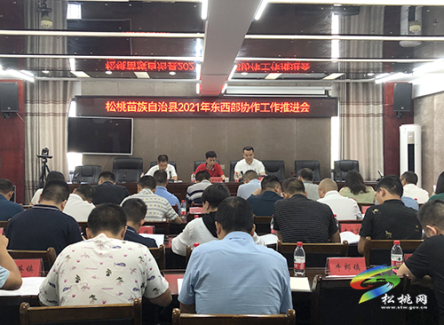 松桃苗族自治縣2021年東西部協(xié)作工作推進會召開