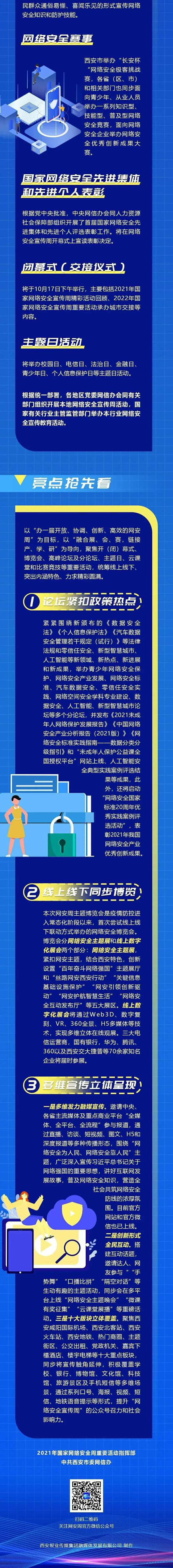 【網(wǎng)絡(luò)安全宣傳周】一圖看懂｜2021年國(guó)家網(wǎng)絡(luò)安全宣傳周重要活動(dòng)亮點(diǎn)搶先看