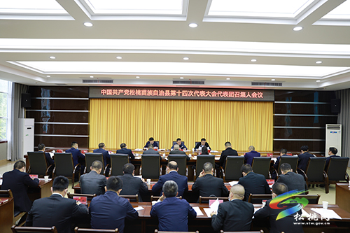 ​中國共產(chǎn)黨松桃苗族自治縣第十四次代表大會代表團召集人會議召開