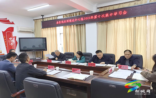 縣委統(tǒng)戰(zhàn)部召開2021年第十次理論中心組學(xué)習(xí)會(huì)