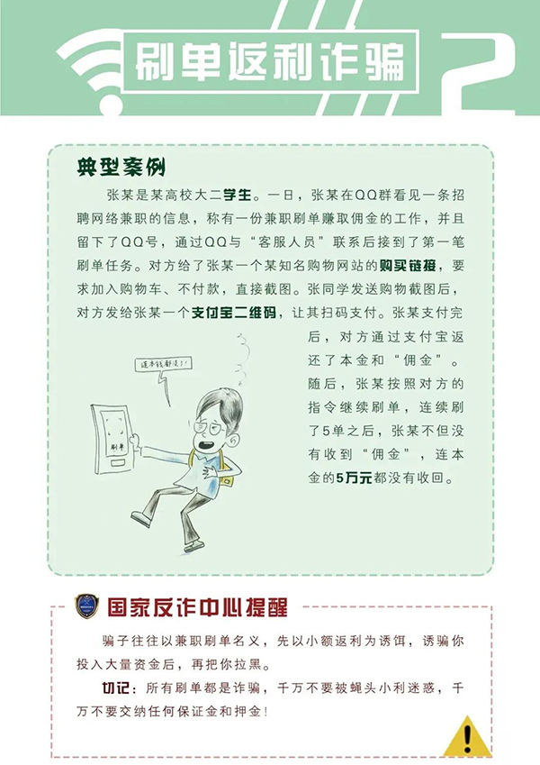 防范電信網(wǎng)絡(luò)詐騙宣傳手冊(cè)（二）