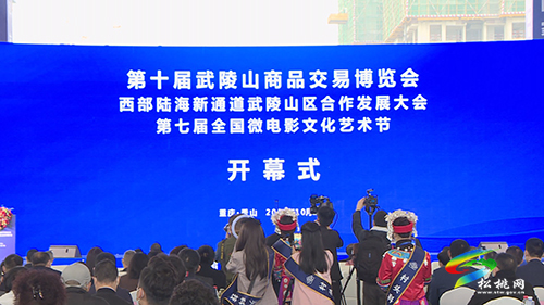 第十屆武陵山商品交易博覽會在重慶秀山開幕