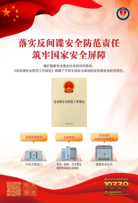 反間諜安全防范，從你我做起