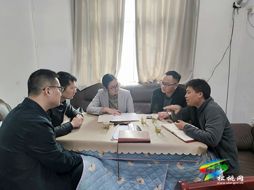 廖東梅到太平營街道指導(dǎo)村（居）民委員會(huì)換屆工作