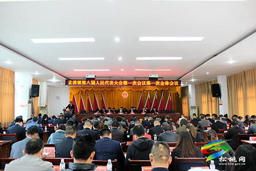 孟溪鎮(zhèn)第八屆人民代表大會第一次會議勝利召開