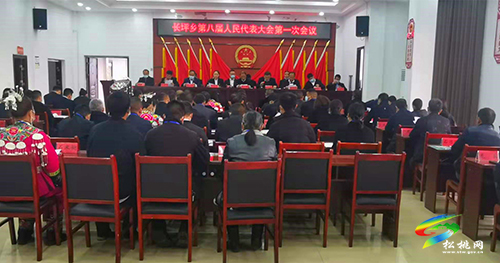 長坪鄉(xiāng)第八屆人民代表大會第一次會議勝利召開