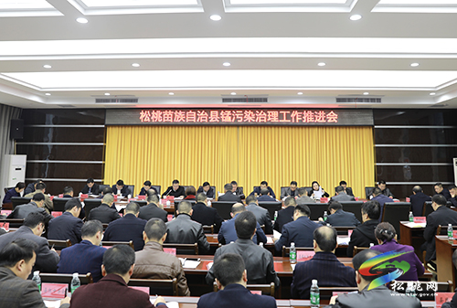 松桃苗族自治縣錳污染治理工作推進(jìn)會(huì)召開