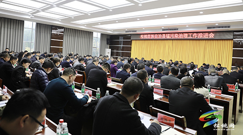 松桃苗族自治縣錳污染治理工作推進(jìn)會(huì)召開