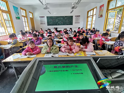 寨英鎮(zhèn)完小開展冬季防火防一氧化碳中毒主題班會