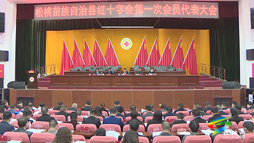 松桃苗族自治縣紅十字會(huì)第一次會(huì)員代表大會(huì)召開