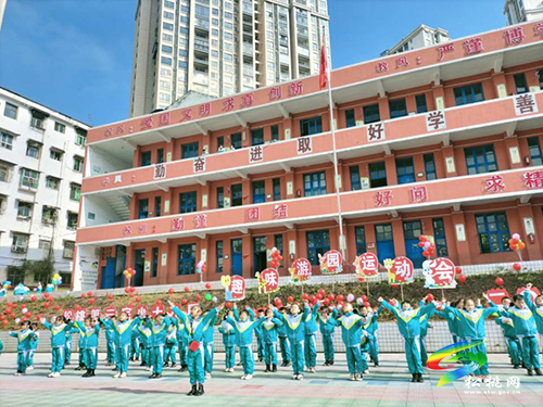 落實(shí)“雙減”強(qiáng)體魄，運(yùn)動(dòng)場上展風(fēng)彩