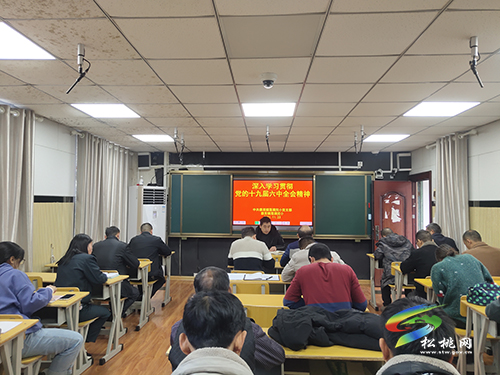 寨英鎮(zhèn)教育系統(tǒng)掀起學(xué)習(xí)貫徹黨的十九屆六中全會精神熱潮