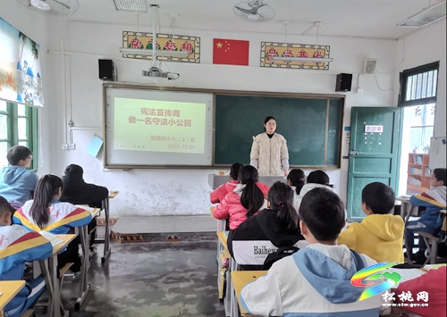 寨英鎮(zhèn)教育系統(tǒng)開展“憲法宣傳周”系列宣傳活動(dòng)