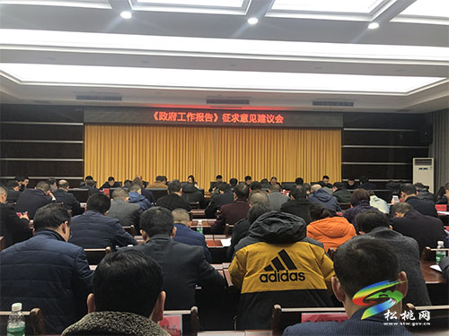 松桃召開《政府工作報(bào)告》征求意見建議會(huì)