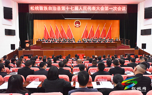 松桃苗族自治縣第十七屆人民代表大會(huì)第一次會(huì)議第三次全體會(huì)議召開(kāi)
