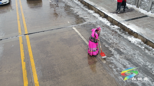 松桃公路管理段開展抗雪凝保暢通志愿服務(wù)活動