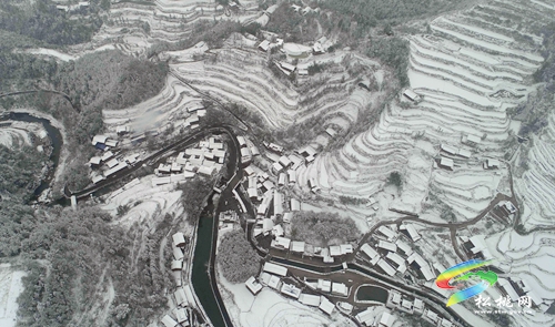 松桃：冬日梯田美如畫(huà)