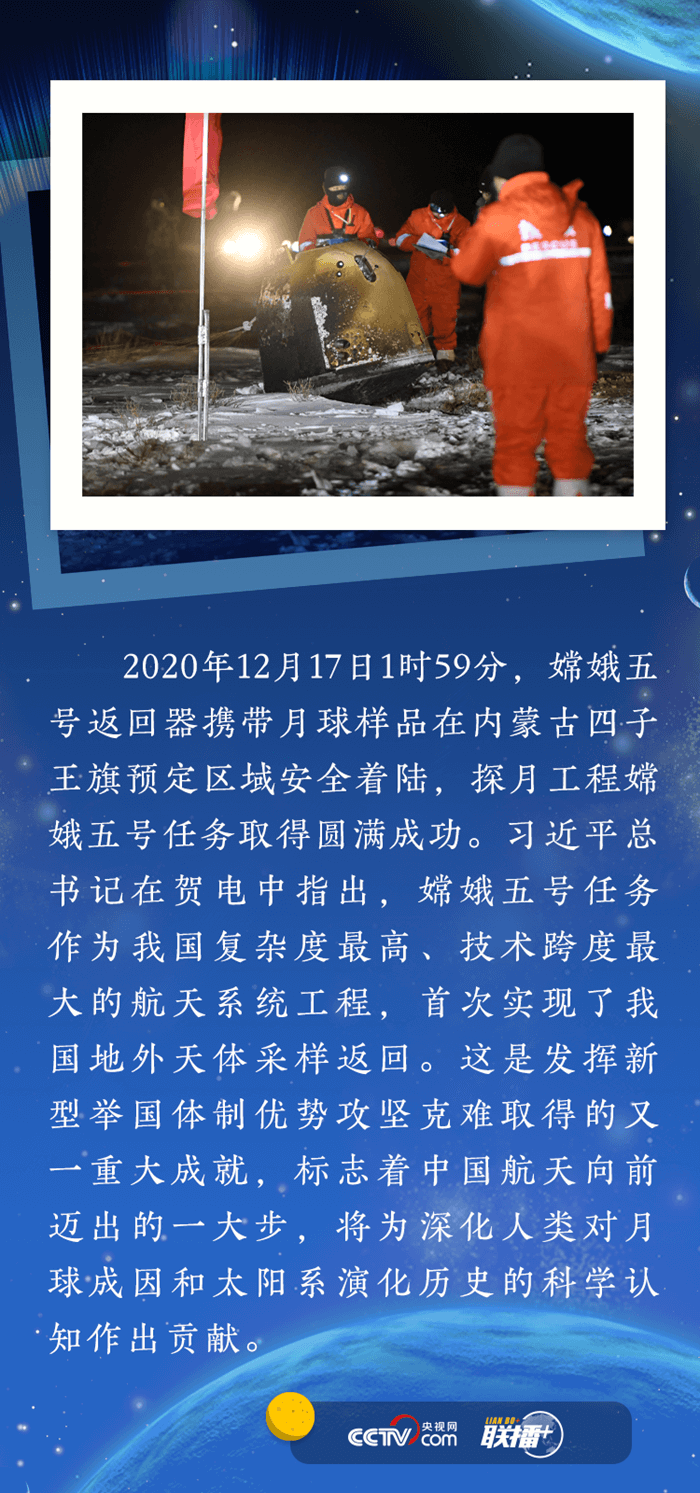 聯(lián)播+ | 開啟星際探測新征程 習(xí)近平寄望“嫦娥”探月
