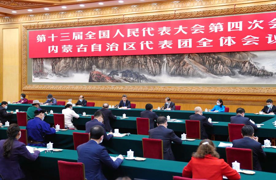 第一觀察｜總書記在內(nèi)蒙古代表團為何講到兩段歷史佳話