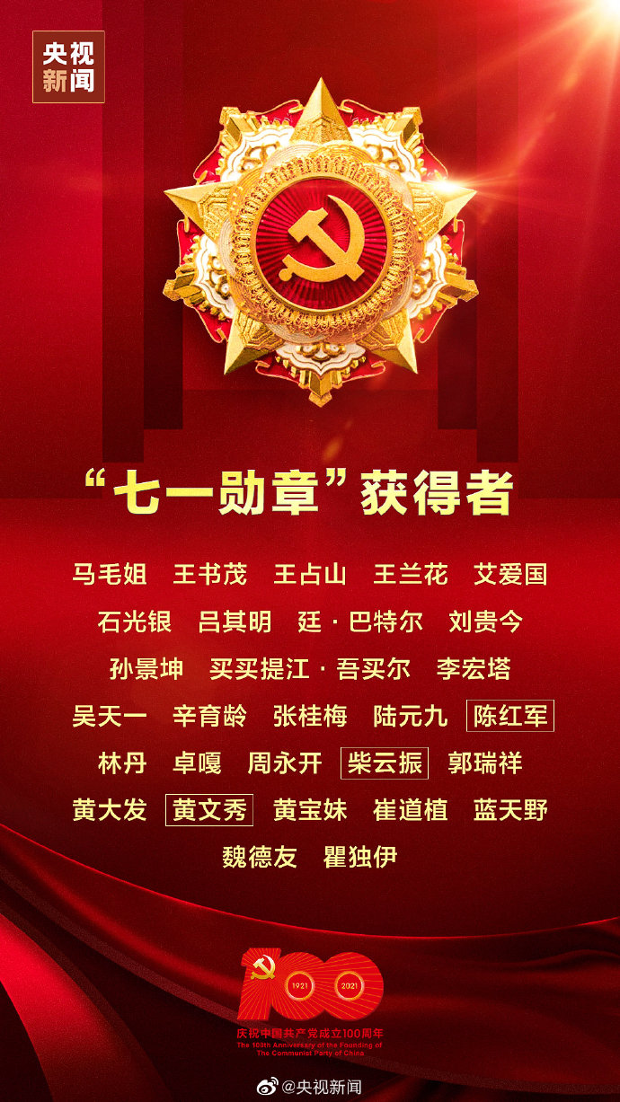 你們的功勛，黨和人民永遠(yuǎn)記得！