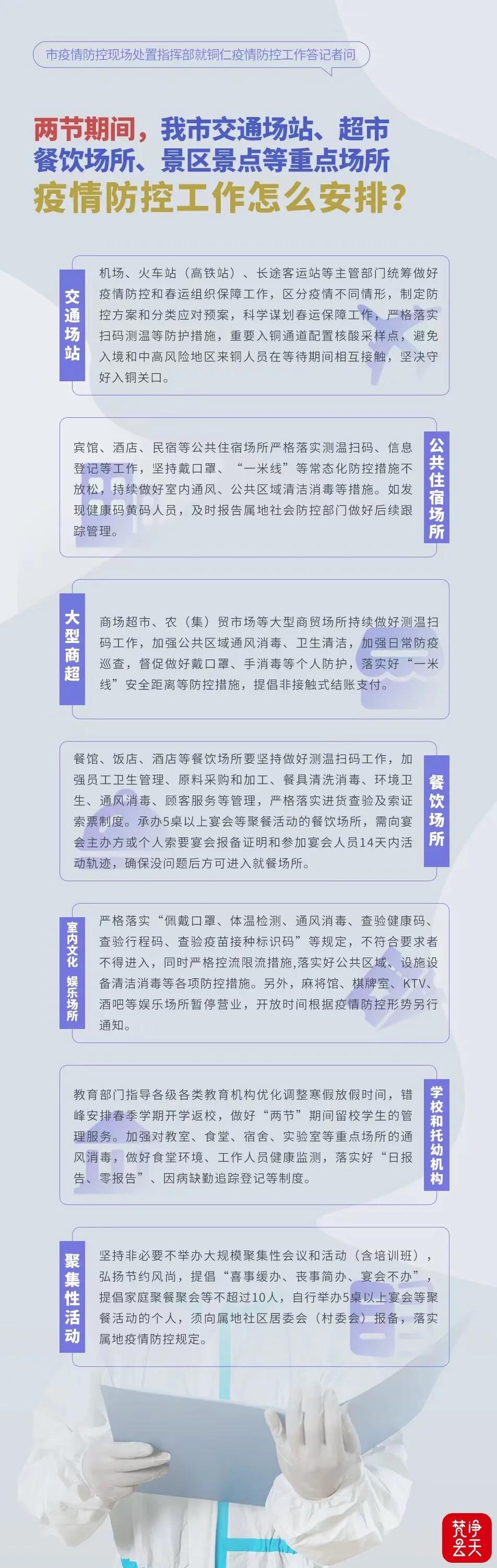 春節(jié)期間，銅仁疫情防控有哪些具體要求？這是官宣通告