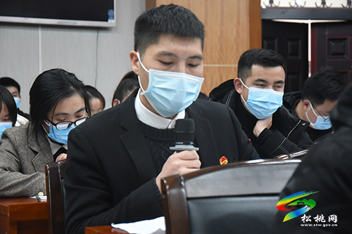 松桃2021年度基層團組織書記述職評議會暨掃地抹屋調度會召開