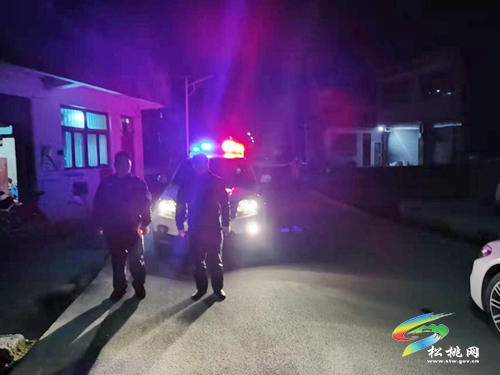 石梁鄉(xiāng)開展“白天見警車，晚上見警燈”平安守護行動