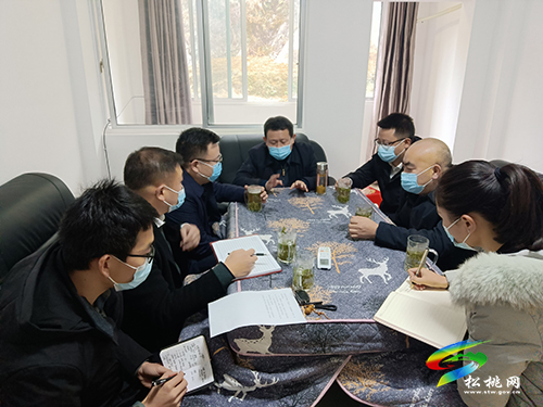 龍群躍到盤石長(zhǎng)坪調(diào)研督導(dǎo)疫情防控、節(jié)前安全生產(chǎn)等工作