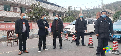 萬釬有到木樹宣講黨的十九屆六中全會等會議精神并調研疫情防控工作