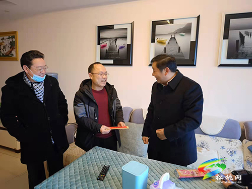 石敏開展春節(jié)走訪慰問活動